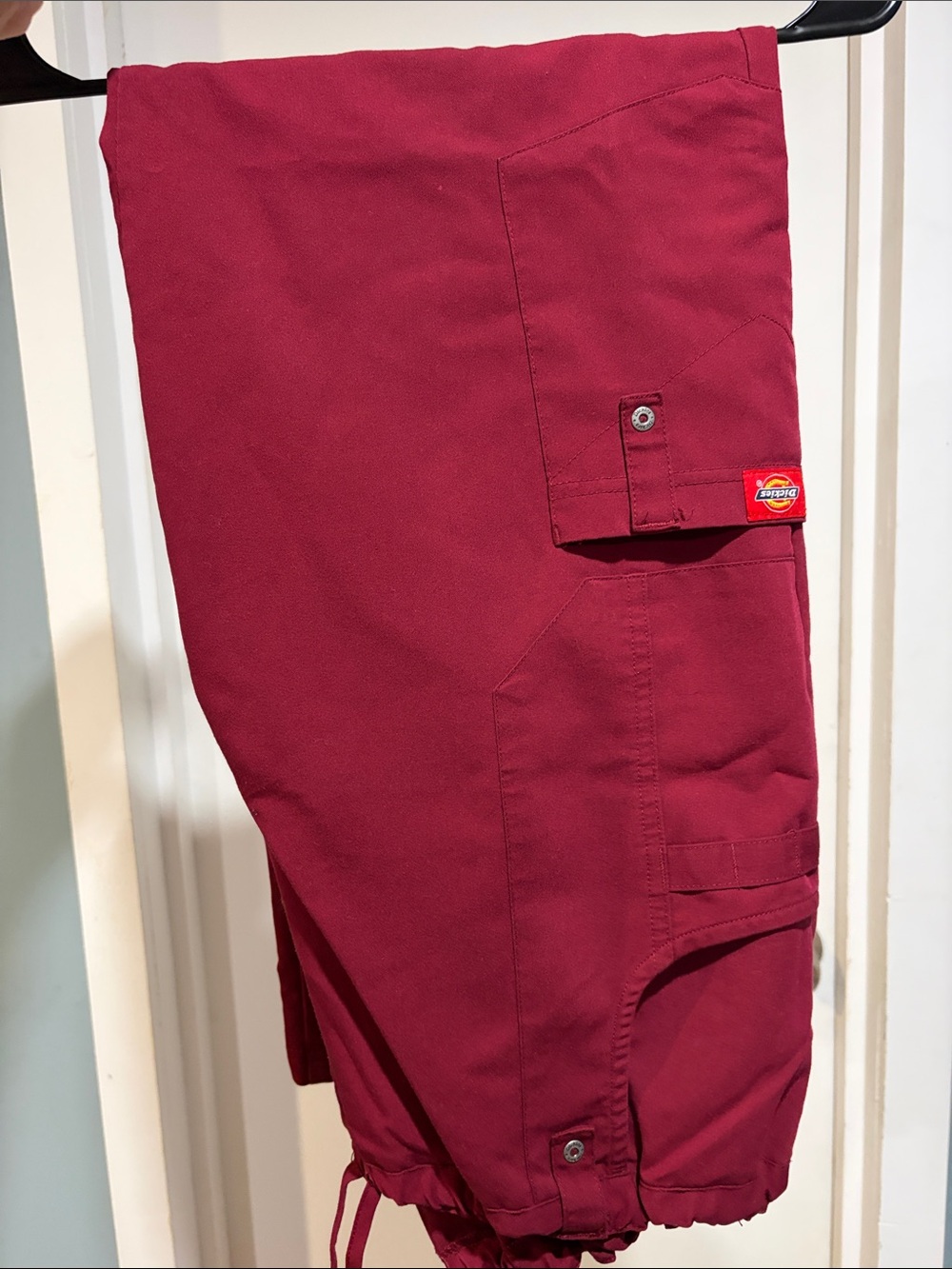 Dickies Men’s Burgundy Cargo Work Pants